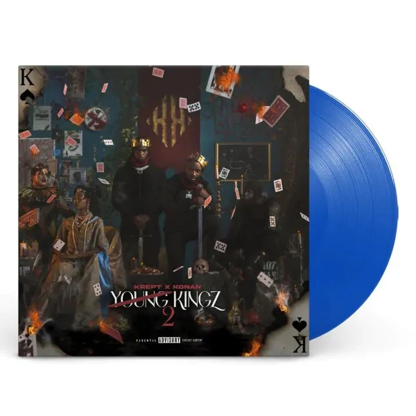 KREPT & KONAN, Young Kingz 2 (Play Dirty; 3429604, UK 2025, Inner, Blue Vinyl), SALE - Up to 50% Off the Original Price  LP NEW/NEW - Image 2