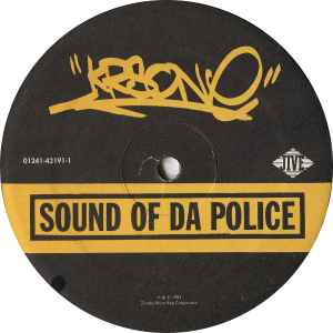 KRS-ONE, Sound Of Da Police/ Hip Hop VS Rap (Jive  ; 01241-42191-1, US 1993, Plain Sleeve) 12" /VG
