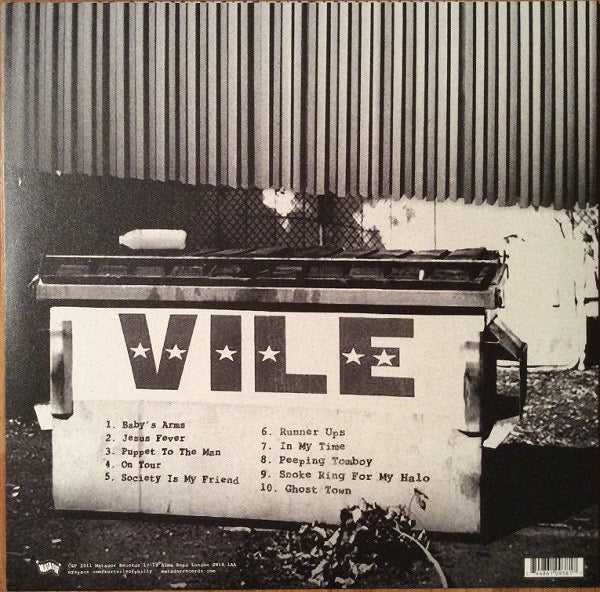 KURT VILE, Smoke Ring For My Halo (Matador; OLE-938-1, Europe 2011, Inner & Insert) LP EX/VG+ - Image 2