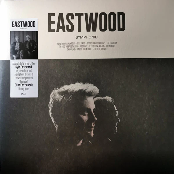 KYLE EASTWOOD, QUINTET & CZECH NATIONAL SYMPHONY ORCHESTRA, Eastwood Symphonic ([PIAS]; DISCO2204LP, Europe 2023, Silver Foiled Gatefold , Black Inners) 2xLP EX/EX