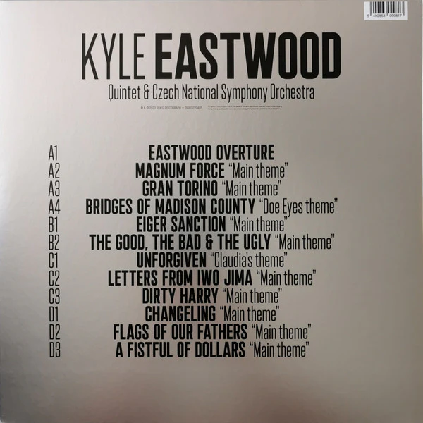 KYLE EASTWOOD, QUINTET & CZECH NATIONAL SYMPHONY ORCHESTRA, Eastwood Symphonic ([PIAS]; DISCO2204LP, Europe 2023, Silver Foiled Gatefold , Black Inners) 2xLP EX/EX - Image 2