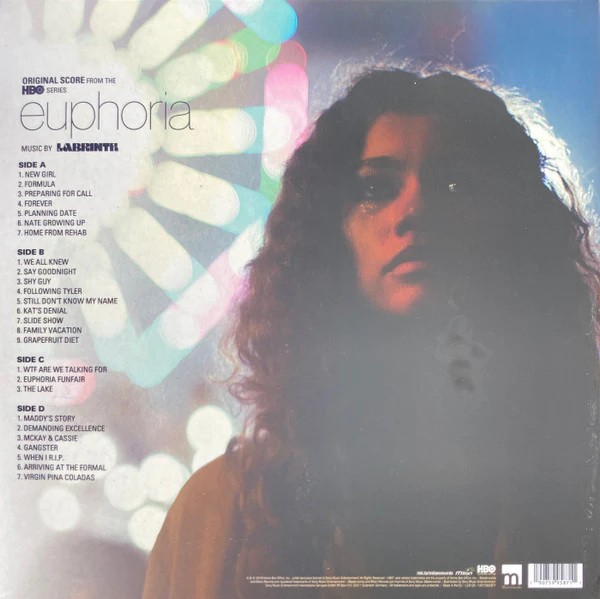 LABRINTH, Euphoria (Original Score From The HBO Series) (Milan; 19075995871, Europe 2022 Reissue, Gatefold, Insert, Purple Splatter Vinyl), SALE - Up to 50% Off the Original Price  LP NEW/NEW - Image 2