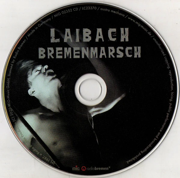 LAIBACH, Bremenmarsch (Live At Schlachthof 12. 10. 1987) (MIG; MIG 02352, Germany 2020, Fold Over Sleeve, Insert) CD VG+/VG+ - Image 2