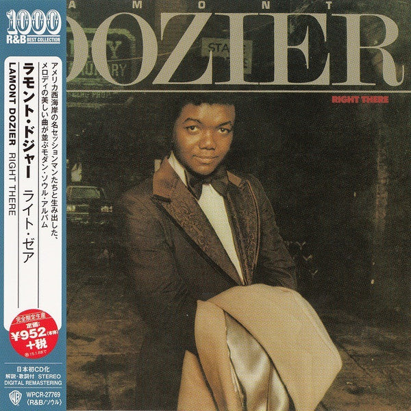 LAMONT DOZIER = , Right There = (Warner Bros. Records; WPCR-27769, Japan 2014 Reissue, With Obi) CD EX/EX
