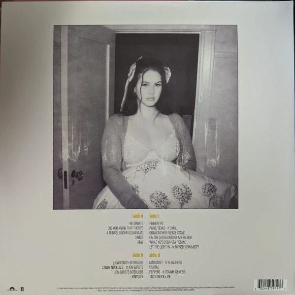 LANA DEL REY, Did You Know That There's A Tunnel Under Ocean Blvd (Polydor; 4859191, Worldwide 2023, Gatefold, 2 Inners) 2xLP NEW/NEW - Image 2