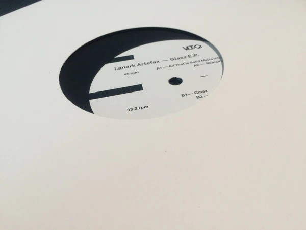LANARK ARTEFAX, Glasz E.P. (UIQ; UIQ0005, UK 2016) 12" /VG+