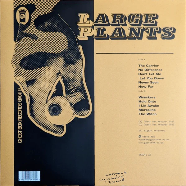 LARGE PLANTS, The Carrier (Ghost Box; GBX041 LP, UK 2022, Inner) LP EX/EX - Image 2