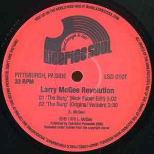 LARRY MCGEE REVOLUTION, The Burg (Licorice; LSD 010, UK 2005, Limited Edition) 12" /VG+