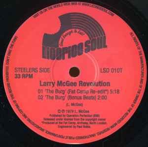 LARRY MCGEE REVOLUTION, The Burg (Licorice; LSD 010, UK 2005, Limited Edition) 12" /VG+ - Image 2
