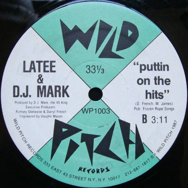 LATEE, This Cut's Got Flavor (Wild Pitch Records; WP1003, US 1987) 12" /VG - Image 2
