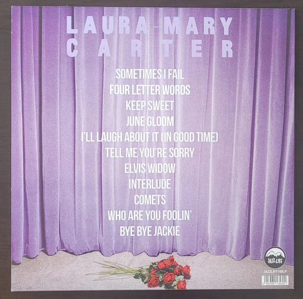 LAURA MARY CARTER, Bye Bye Jackie (Jazz Life; JAZZLIFE100LP, UK 2025, Insert, Translucent Red Vinyl) LP EX/EX - Image 2