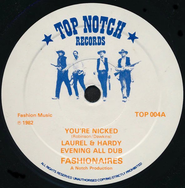 LAUREL & HARDY, You're Nicked / Tell Her Seh Me Sorry (Top Notch Records; TOP 004, UK 1982, Company Sleeve), SALE - Up to 50% Off the Original Price  10" VG/VG+