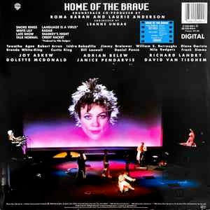 LAURIE ANDERSON, Home Of The Brave (Warner Bros. Records; 925 400-1, Europe 1986, Inner) LP VG/VG - Image 2