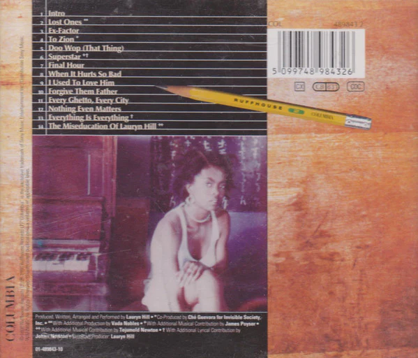 LAURYN HILL, The Miseducation Of Lauryn Hill (Columbia; 4898432, Europe Reissue, Jewel Case) CD NEW/NEW - Image 2