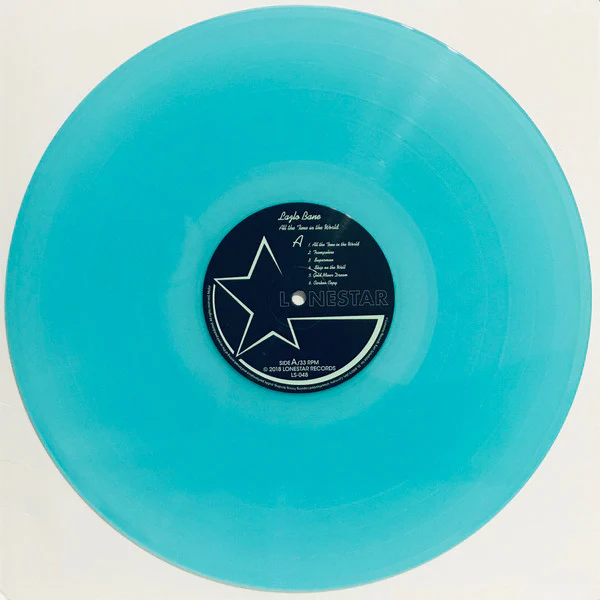 LAZLO BANE, All The Time In The World (Lonestar Records; LS-048, Germany 2018 Reissue, Limited Edition, Blue Translucent, 150 gram) LP VG+/VG+ - Image 3