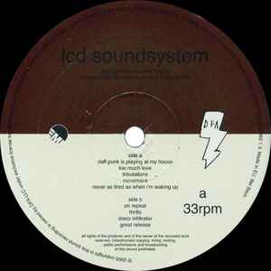 LCD SOUNDSYSTEM, LCD Soundsystem (DFA ; dfaemi 2138lp, UK 2005, Gatefold) LP VG/VG+ - Image 3