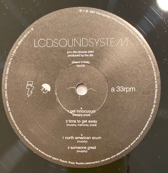 LCD SOUNDSYSTEM, Sound of Silver (DFA; DFAEMI24641p, UK 2007, Gatefold, Inners, Poster) 2xLP VG+/VG - Image 3