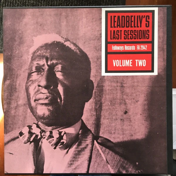 LEADBELLY, Leadbelly's Last Sessions (Volume Two) (Folkways Records; FA 2942, US 1960s Reissue, Box Set, Booklet, Mono) 2xLP VG/VG+