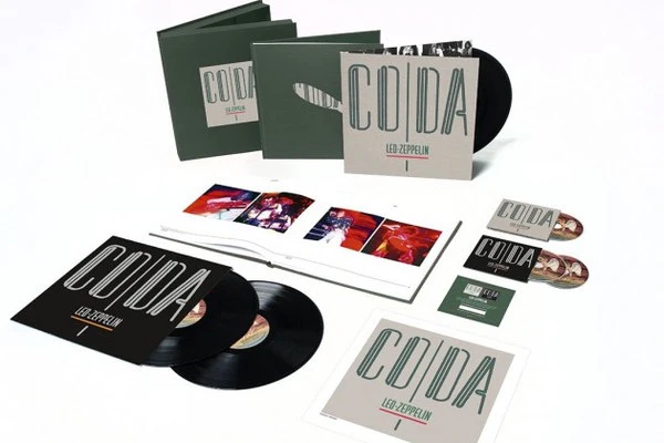 LED ZEPPELIN, Coda (Atlantic; 8122795582, Europe 2015 Reissue, Box Set, 72-Page Hardback Book, Print, Remastered by Jimmy Page, Numbered, Gatefold, 180g Vinyl, + 3xCD), SALE - Up to 50% Off  2xLP NEW/NEW - Image 2
