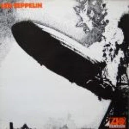 LED ZEPPELIN, Led Zeppelin (Atlantic Orange & Green With W Logo On Label Rim; K40031, UK 1974 Reissue, Laminated Sleeve) LP VG/VG