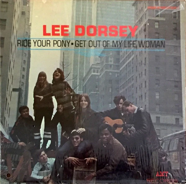 LEE DORSEY, Ride Your Pony - Get Out Of My Life Woman (Amy; 8010-S, US 1966, Pasteback Sleeve, Stereo) LP VG/VG