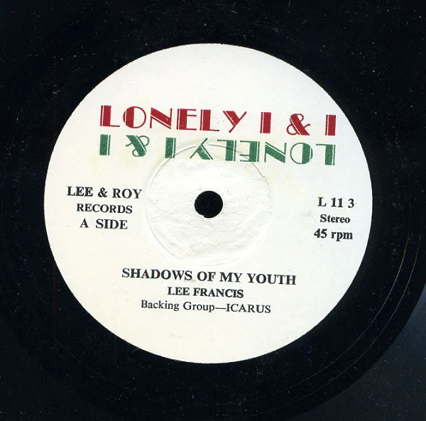 LEE FRANCIS, Shadows Of My Youth / Deception Of Consciousness (Lonely I & I; L II 3, UK 1980s, Plain Sleeve) 12" /G+