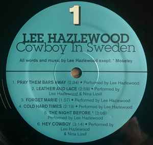 LEE HAZLEWOOD, Cowboy In Sweden (Smells Like Records; SLR 030-12, US 1999 Reissue) LP VG+/VG+ - Image 3