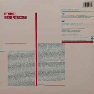 LEE KONITZ, MICHEL PETRUCCIANI, Toot Sweet (Owl Records; OWL 028, France 1982) LP VG/VG+ - Image 2