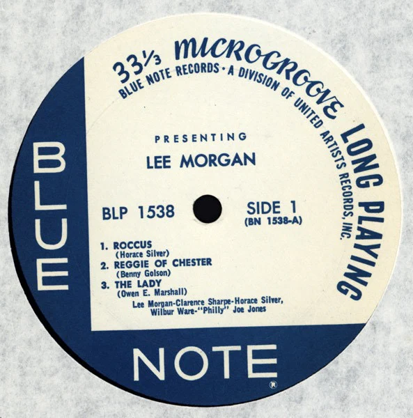 LEE MORGAN, Indeed! (Blue Note; 1538, US 1972 Reissue, Pasteback Sleeve) LP VG+/VG - Image 3