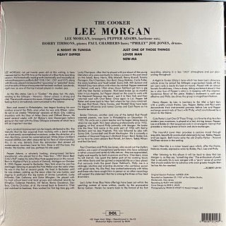 LEE MORGAN, The Cooker (DOL; DOL1246H, Worldwide 2025 Reissue, Gatefold, Stereo, 180g) LP NEW/NEW - Image 2