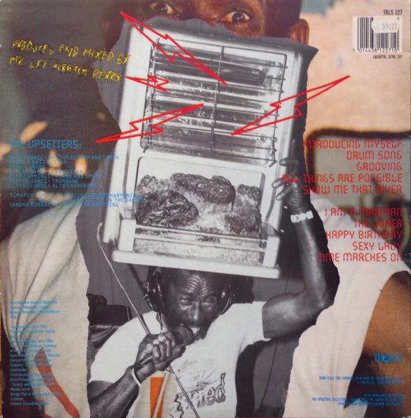 LEE SCRATCH PERRY, Battle of Armagideon (Trojan Orange/White; TRLS227, UK 1986) LP VG/VG - Image 2