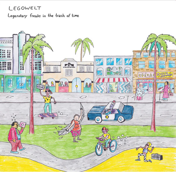 LEGOWELT, Legendary Freaks In The Trash Of Time (Clone West Coast Series; CWCS009LP, Netherlands 2017) 2x12" G+/VG+