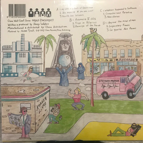 LEGOWELT, Legendary Freaks In The Trash Of Time (Clone West Coast Series; CWCS009LP, Netherlands 2017) 2x12" G+/VG+ - Image 2