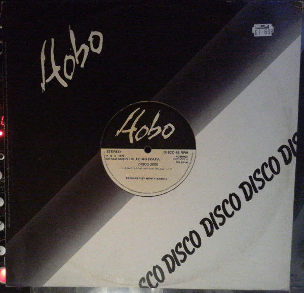 LEIAH IKAFA, Disco 2000 / Together In Love (Hobo; HOSD002, UK 1979, Clear vinyl) LP VG/VG+ - Image 3