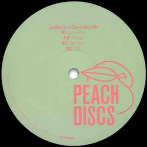 LEIBNIZ, Corridor EP (Peach Discs; PEACH025, UK 2025) 12" EP /VG+ - Image 2