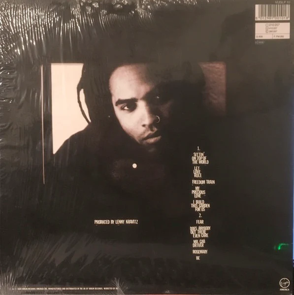 LENNY KRAVITZ, Let Love Rule (Virgin; VUSLP 10, UK 1989, Inner, A3/B3) LP VG/VG - Image 2