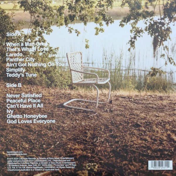 LEON BRIDGES, Leon (Columbia; 19802829311, UK 2024, Gatefold, Insert, Black Vinyl) LP NEW/NEW - Image 2