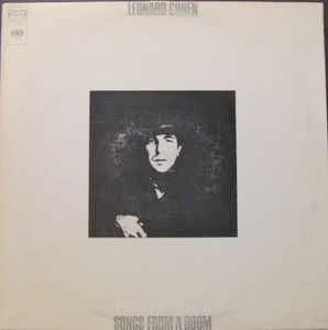 LEONARD COHEN, Songs From a Room (CBS Orange ; 63587, UK 1969, Non-Laminated Sleeve, Leeds / M.A.M. Publishing) LP VG/G+