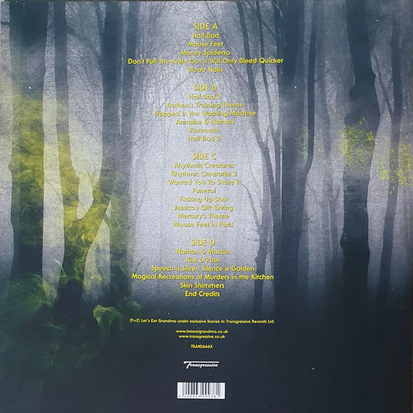 LET'S EAT GRANDMA, Half Bad - The Bastard Son & The Devil Himself (Original Soundtrack) (Transgressive Records; TRANS666X, Worldwide 2023, 2 Inners, Red Vinyl) 2xLP EX/EX - Image 2
