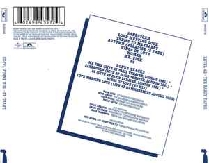 LEVEL 42, The Early Tapes (July / Aug 1980) (Polydor; 9843572, Europe 2007, Jewel Case, Booklet) CD VG+/VG - Image 2