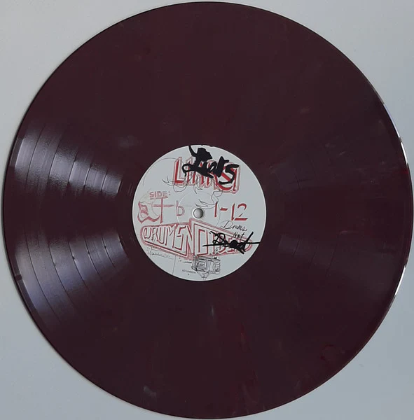 LIARS, Drum's Not Dead (Mute; XSTUMM246, Europe 2022 Reissue, Booklet, Coloured Recycled Vinyl) LP VG/VG+ - Image 3