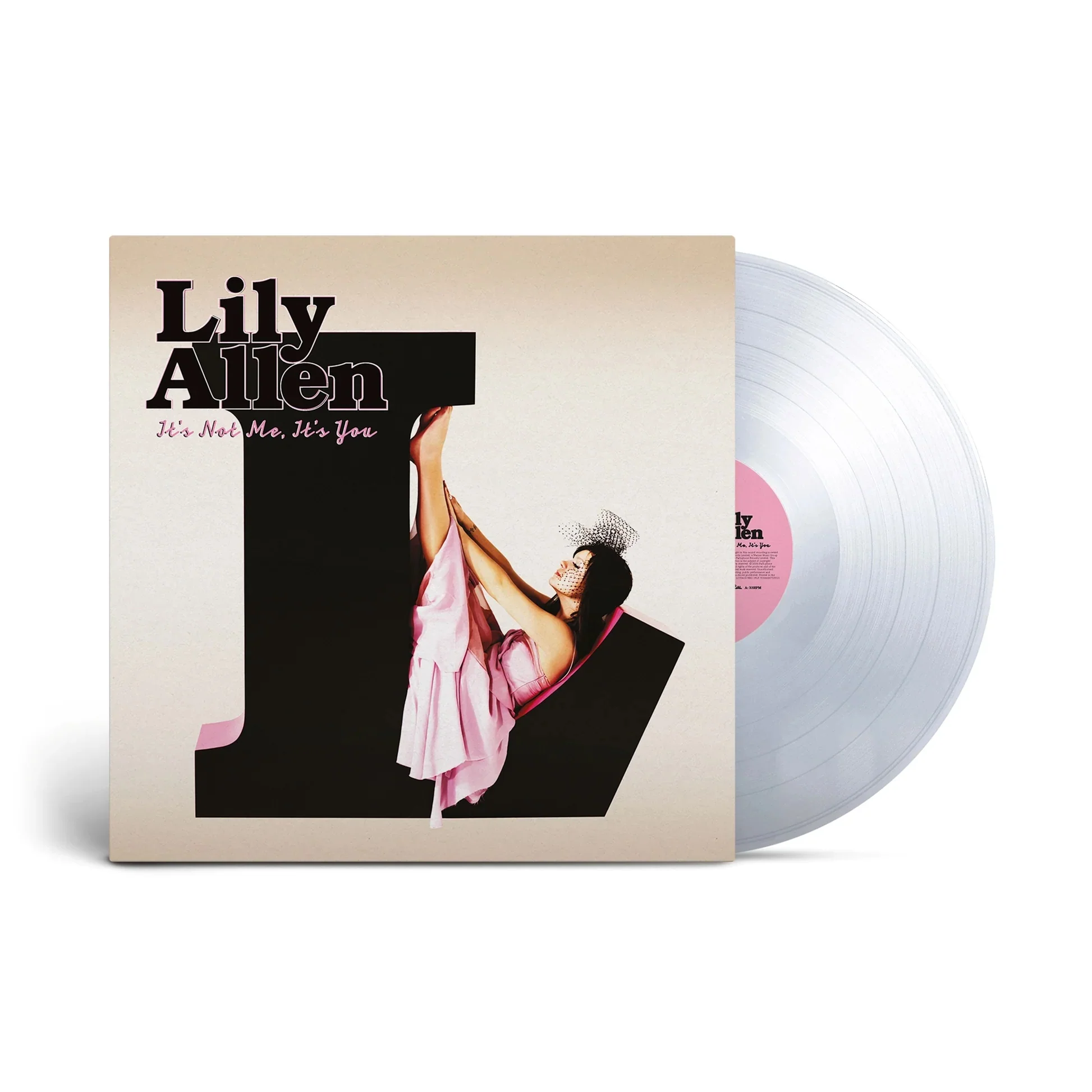 LILY ALLEN, It's Not Me, It's You (Parlophone; 5026854320069, Europe 2026 Reissue, Standard Sleeve, 140g Crystal Clear Vinyl) LP NEW/NEW - Image 2