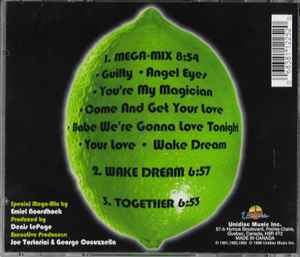 LIME, Mega-Mix / Wake Dream / Together (Unidisc; SP5-1225, Canada 1998, Jewel Case) CD EX/EX - Image 2