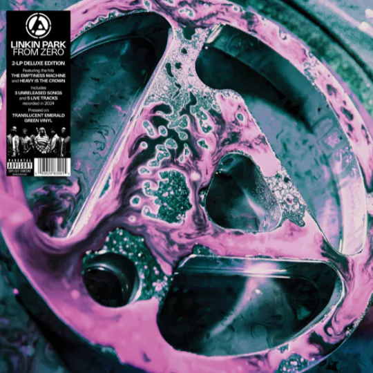 LINKIN PARK, From Zero (Warner Records; 093624834915, Europe 2025 Reissue, Gatefold, Inner, Deluxe Edition, Green Translucent Vinyl), SALE - Up to 50% Off the Original Price  2xLP EX/VG+