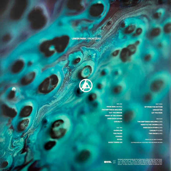 LINKIN PARK, From Zero (Warner Records; 093624834915, Europe 2025 Reissue, Gatefold, Inner, Deluxe Edition, Green Translucent Vinyl), SALE - Up to 50% Off the Original Price  2xLP EX/VG+ - Image 2