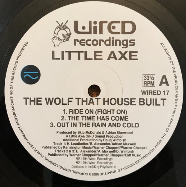 LITTLE AXE, The Wolf That House Built (Wired; WIRED 17, UK 1994, Picture Sleeve, Inner) 2xLP VG/G+ - Image 3