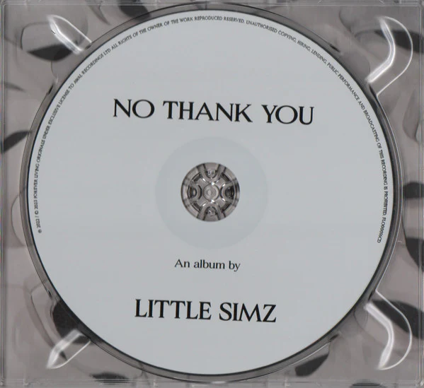 LITTLE SIMZ, No Thank You (Forever Living Originals; FLO00016CD, UK 2023 Reissue) CD EX/EX - Image 3