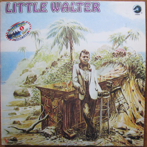 LITTLE WALTER, Boss Blues Harmonica (Chess; 427001, France 1980 Reissue, Gatefold) 2xLP VG/VG+