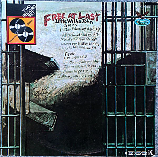LITTLE WILLIE JOHN, Free At Last (Gusto; GD5034X, US 1979) 2xLP VG/VG+