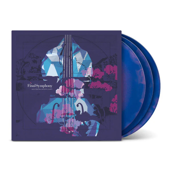 LONDON SYMPHONY ORCHESTRA, KATHARINA TREUTLER, Final Symphony - Music From Final Fantasy VI, VII And X (Laced Records; LMLP005X, UK 2024 Reissue, Slipcase, 3 LP Sleeves, Blue & Purple Vinyl) 3xLP VG+/VG+